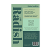 Radish Vegetable Seeds Packet