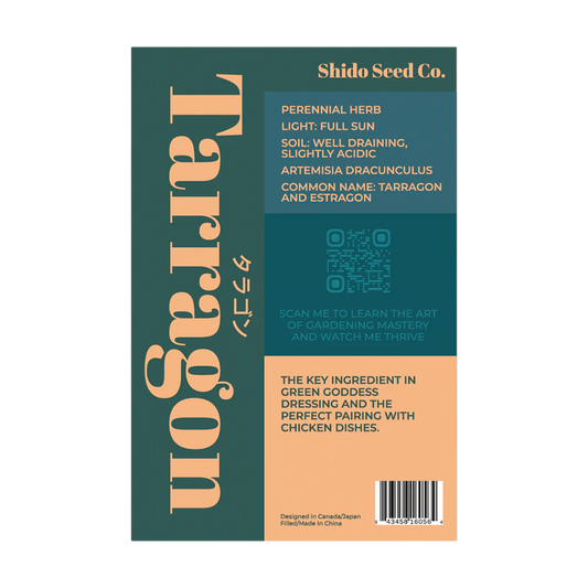 Tarragon Herb Seeds Packet